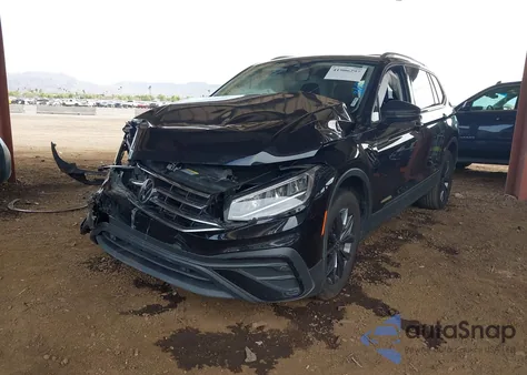 2022 Volkswagen Tiguan 2.0T Se from USA, damaged, VIN 3VV3B7AX4NM109997